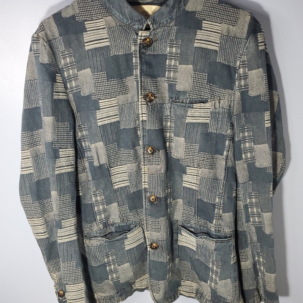 Scotch And Soda patchwork Denim Jacket Woman Size M
